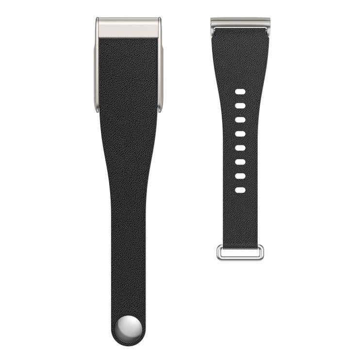 For WHOOP 5.0 Electrocardiogram Slim Nail Buckle Vegan Leather Watch Band