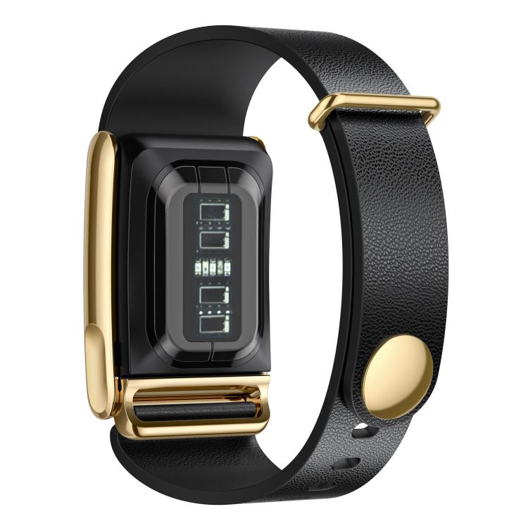 For WHOOP 5.0 Electrocardiogram Slim Nail Buckle Vegan Leather Watch Band