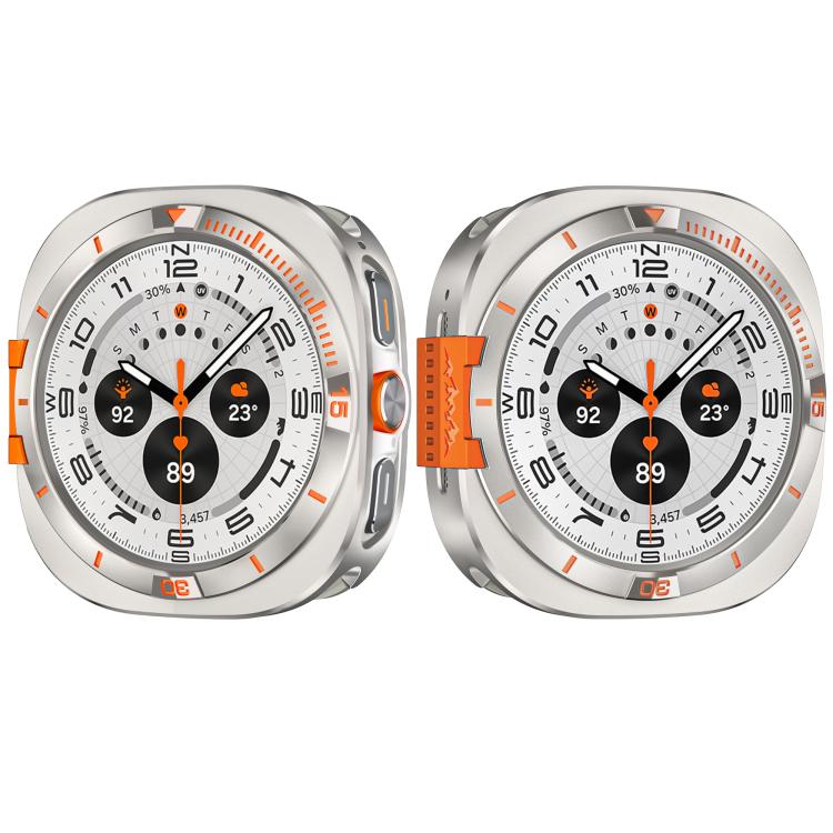 For Samsung Galaxy Watch Ultra 47mm / Ultra 2025 Alpine Style PC Integrated Metal Watch Protective Case