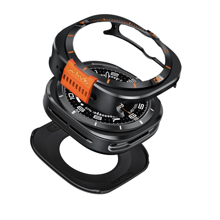 For Samsung Galaxy Watch Ultra 47mm / Ultra 2025 Alpine Style PC Integrated Metal Watch Protective Case