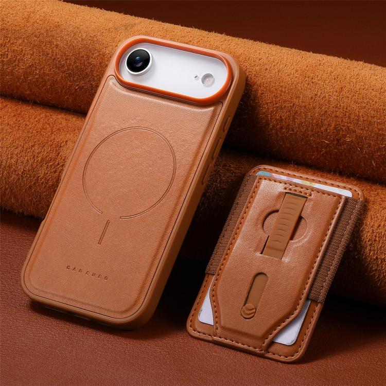 For iPhone Air CaseNeo Retro Wristband Elastic Card Bag Magnetic Back Phone Case