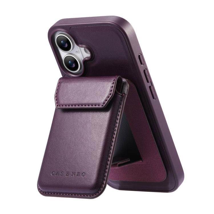 For iPhone 17 CaseNeo Retro Multi-Card Bag Magnetic Back Phone Case