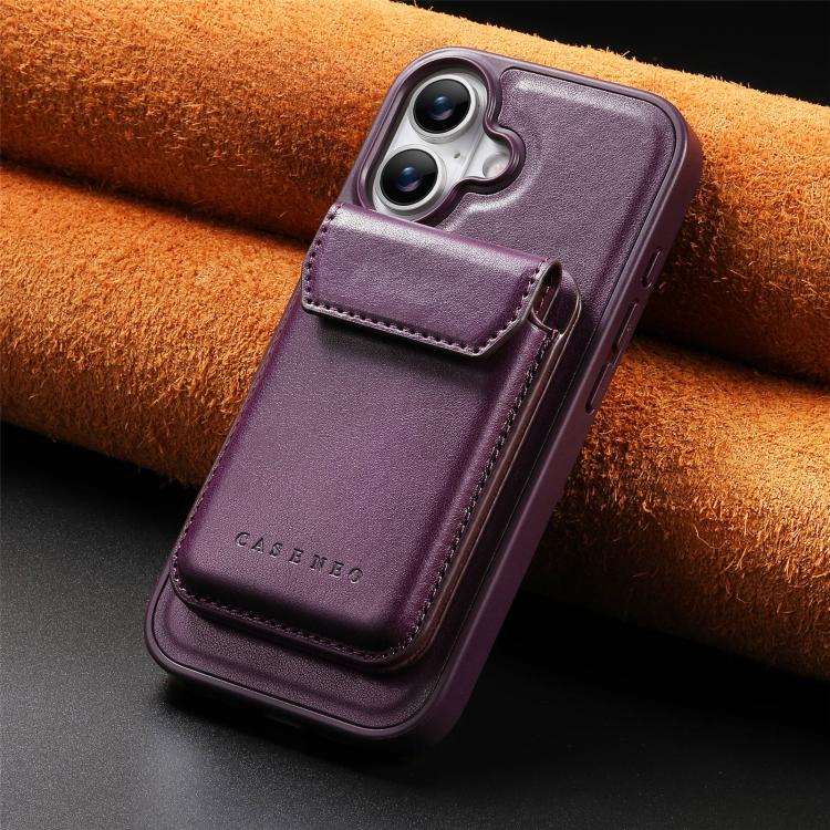For iPhone 17 CaseNeo Retro Multi-Card Bag Magnetic Back Phone Case