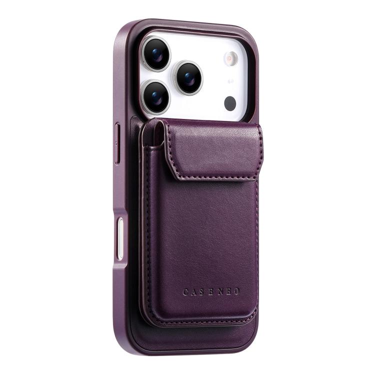 For iPhone 17 Pro CaseNeo Retro Multi-Card Bag Magnetic Back Phone Case