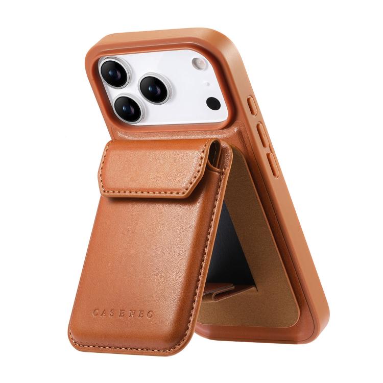For iPhone 17 Pro Max CaseNeo Retro Multi-Card Bag Magnetic Back Phone Case
