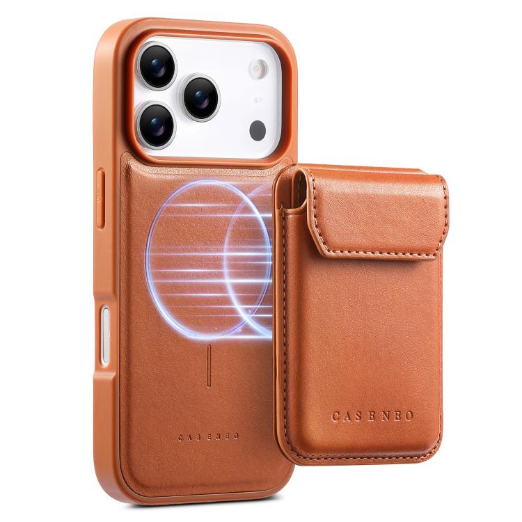 For iPhone 17 Pro Max CaseNeo Retro Multi-Card Bag Magnetic Back Phone Case