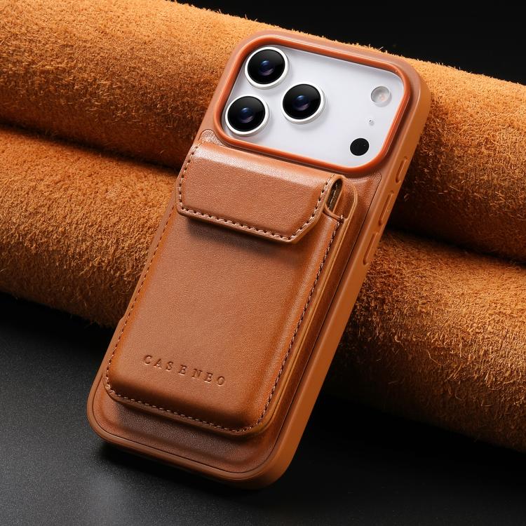 For iPhone 17 Pro Max CaseNeo Retro Multi-Card Bag Magnetic Back Phone Case