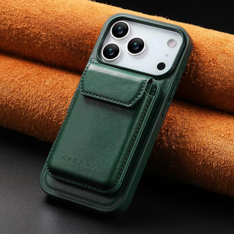 For iPhone 17 Pro Max CaseNeo Retro Multi-Card Bag Magnetic Back Phone Case