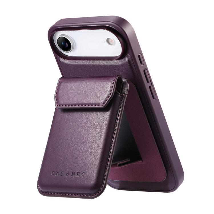 For iPhone Air CaseNeo Retro Multi-Card Bag Magnetic Back Phone Case