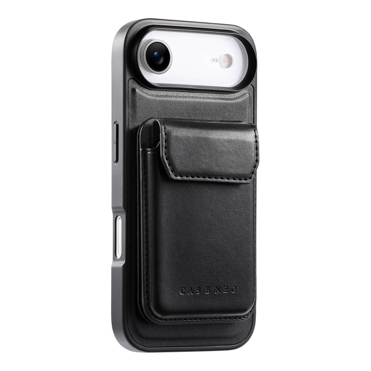 For iPhone Air CaseNeo Retro Multi-Card Bag Magnetic Back Phone Case