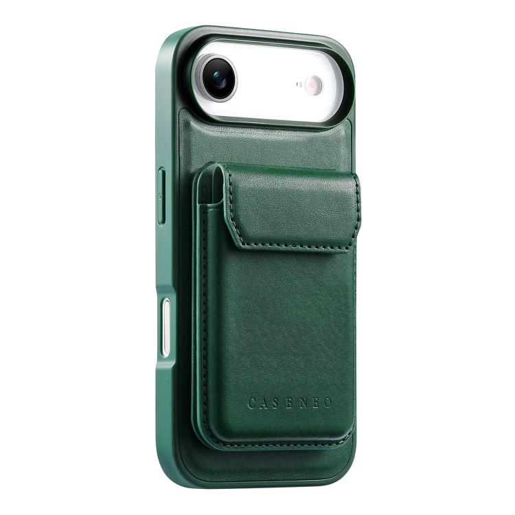 For iPhone Air CaseNeo Retro Multi-Card Bag Magnetic Back Phone Case