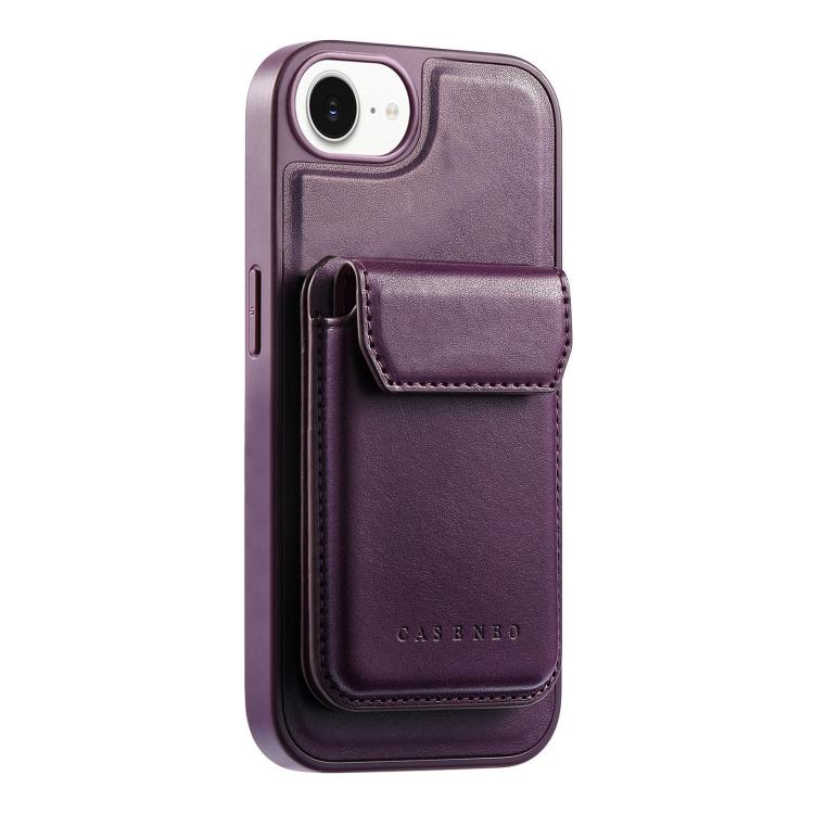 For iPhone 17e / 16e CaseNeo Retro Multi-Card Bag Magnetic Back Phone Case