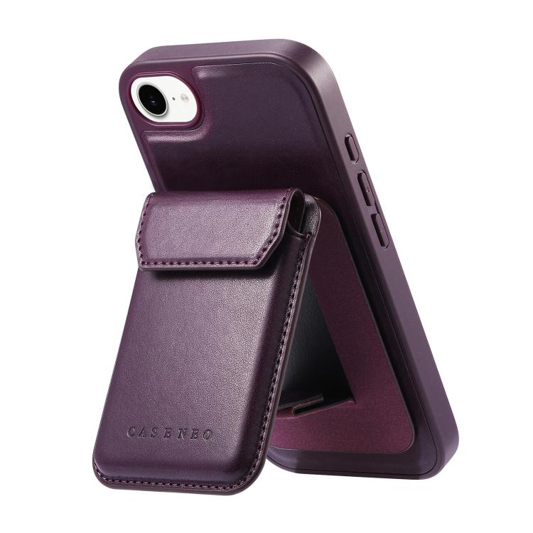 For iPhone 17e / 16e CaseNeo Retro Multi-Card Bag Magnetic Back Phone Case