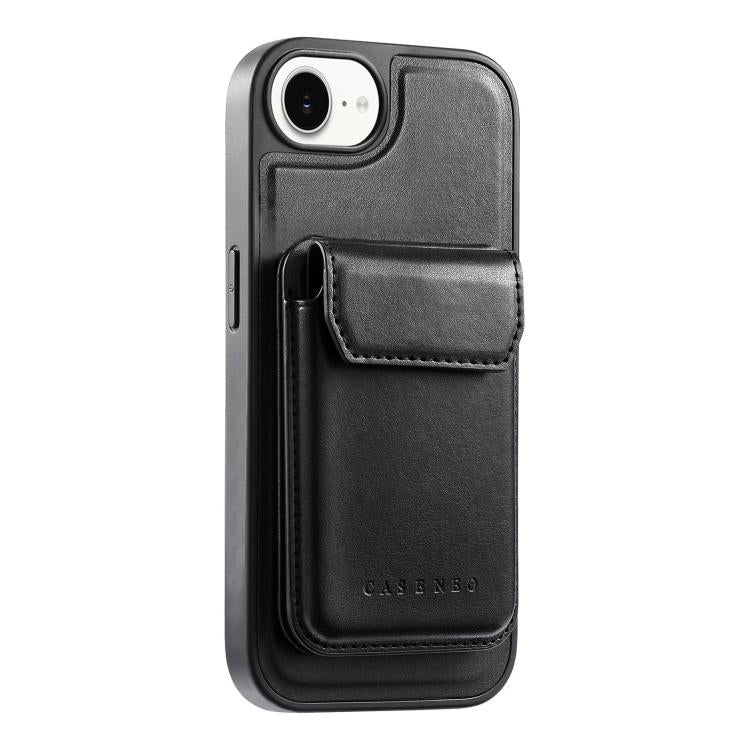 For iPhone 17e / 16e CaseNeo Retro Multi-Card Bag Magnetic Back Phone Case