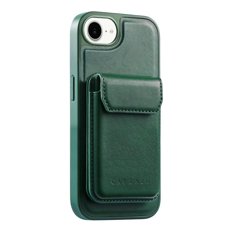 For iPhone 17e / 16e CaseNeo Retro Multi-Card Bag Magnetic Back Phone Case