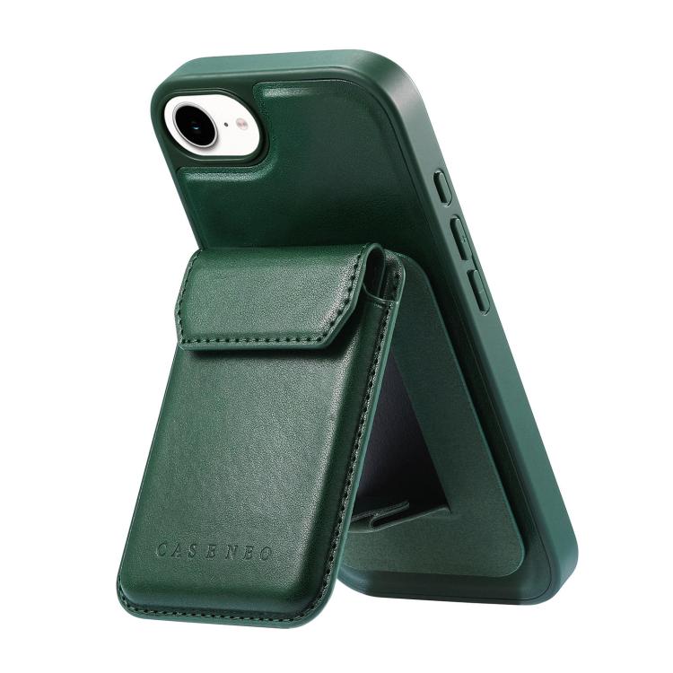 For iPhone 17e / 16e CaseNeo Retro Multi-Card Bag Magnetic Back Phone Case