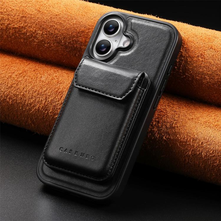 For iPhone 16 Plus CaseNeo Retro Multi-Card Bag Magnetic Back Phone Case