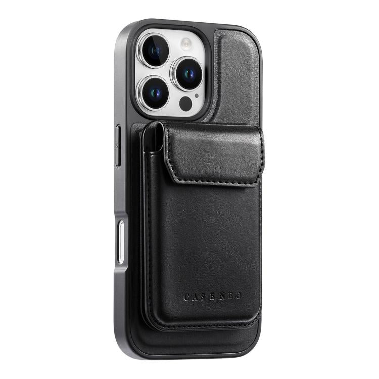 FOr iPhone 16 Pro Max CaseNeo Retro Multi-Card Bag Magnetic Back Phone Case