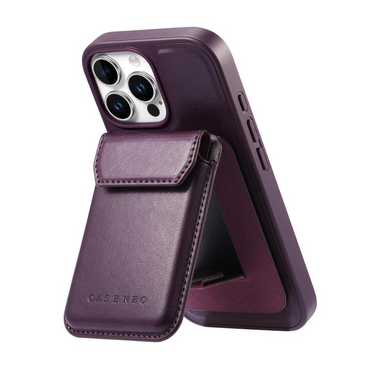 For iPhone 15 Pro Max CaseNeo Retro Multi-Card Bag Magnetic Back Phone Case