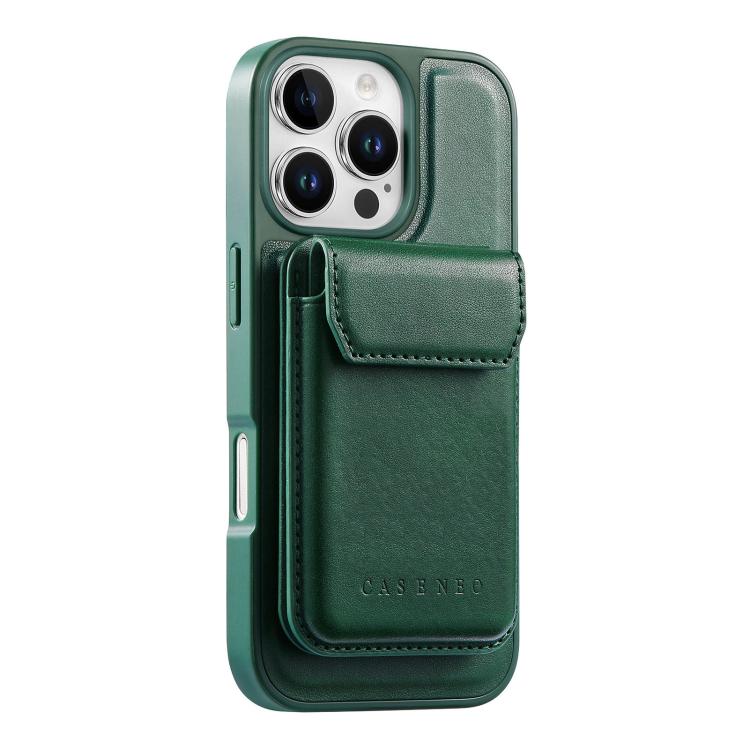 For iPhone 15 Pro Max CaseNeo Retro Multi-Card Bag Magnetic Back Phone Case