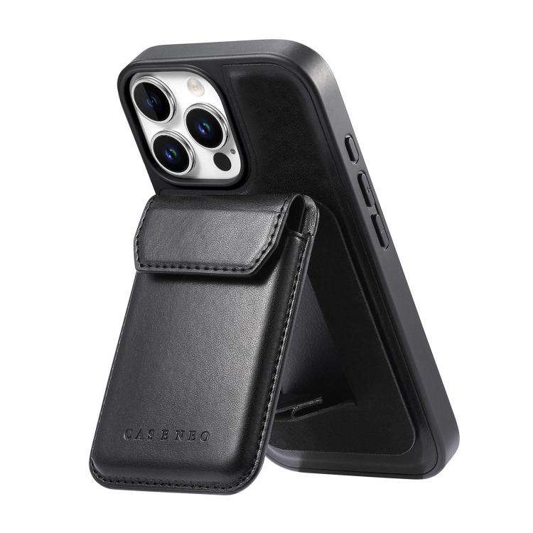 For iPhone 14 Pro Max CaseNeo Retro Multi-Card Bag Magnetic Back Phone Case