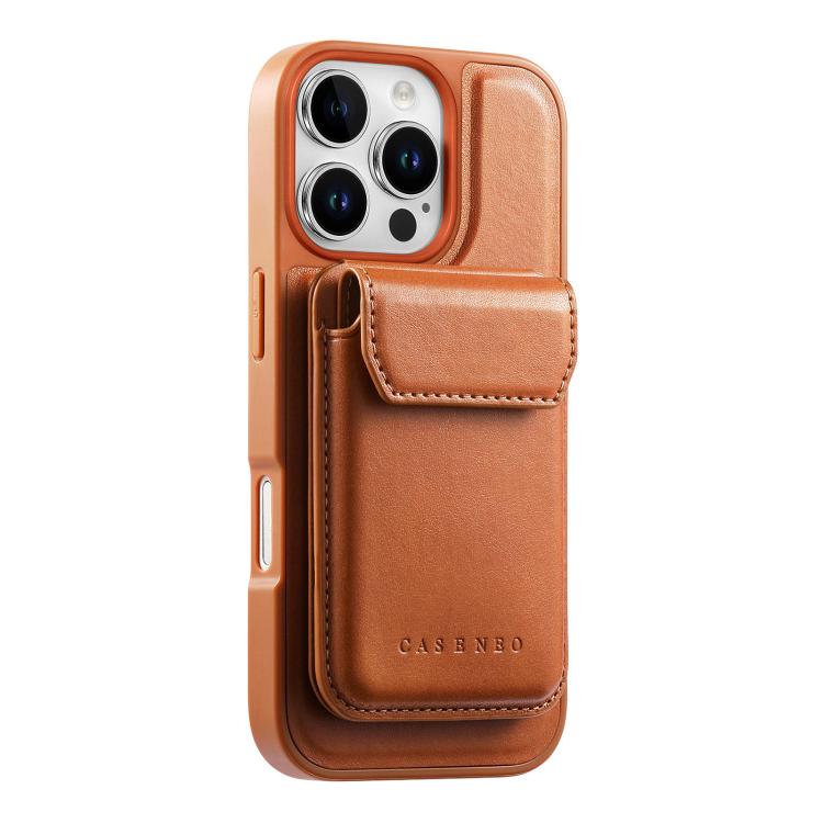 For iPhone 13 Pro CaseNeo Retro Multi-Card Bag Magnetic Back Phone Case