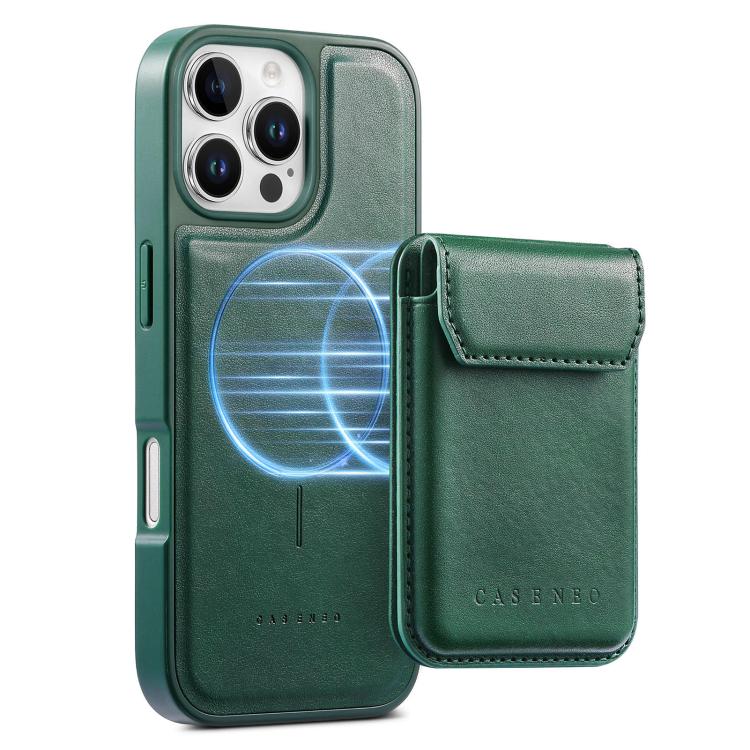 For iPhone 13 Pro CaseNeo Retro Multi-Card Bag Magnetic Back Phone Case