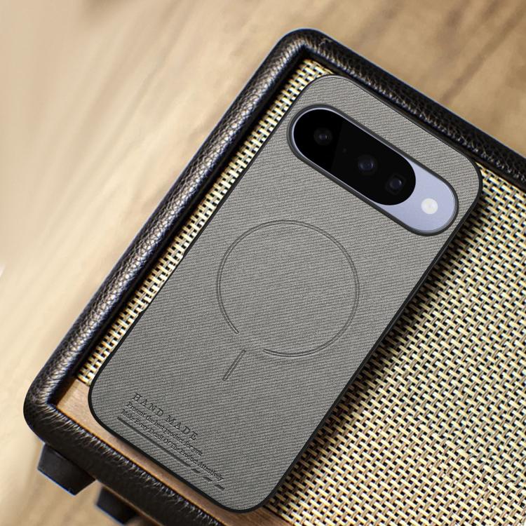 For Google Pixel 10 Pro XL Fabric Magnetic PU Back Cover Phone Case
