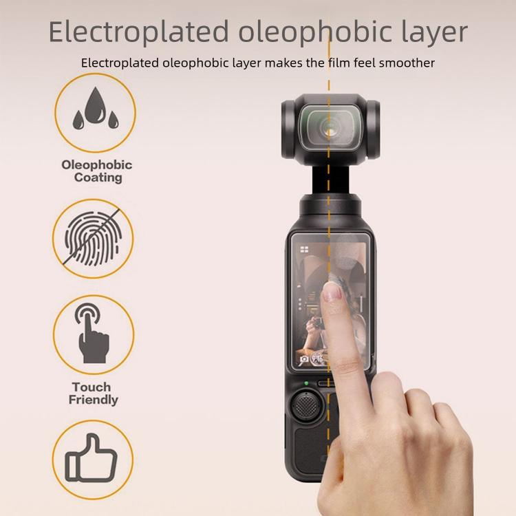 For DJI Osmo Pocket 4 5pcs Ultra-High Definition Soft EPU Hydrogel Film