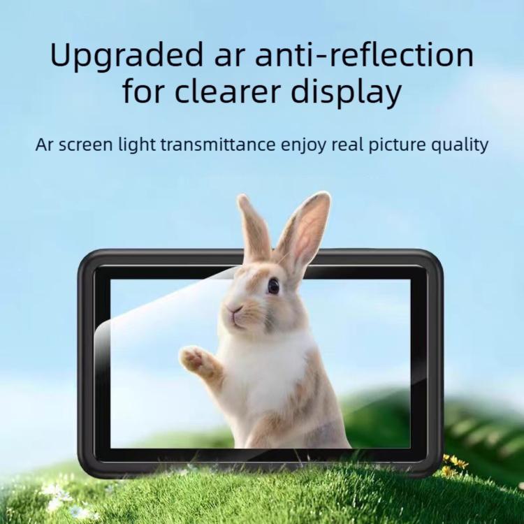 For DJI Osmo Pocket 4 3pcs Anti-Scratch Camera Screen Film, Style:Standard Tempered Glass