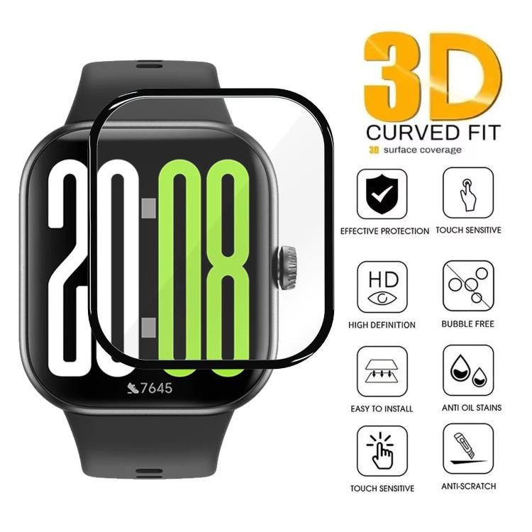 For Honor Choice InFoWear Watch 2i 5pcs 3D Full Screen Curved Shockproof HD Watch Screen Protector
