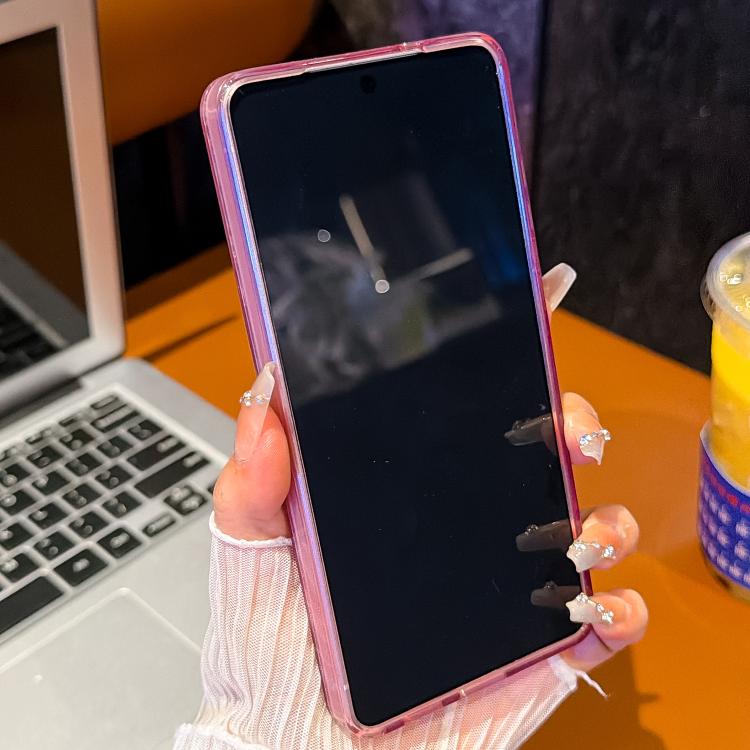 For Samsung Galaxy A36 5G Electroplated Glitter Lens Film Texture Magnetic Metal Pivot Holder Shockproof Phone Case