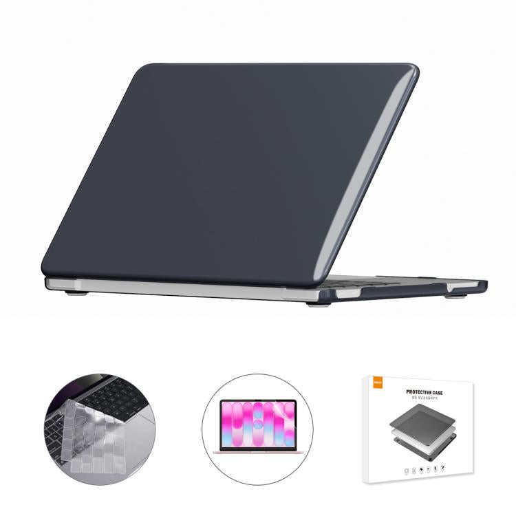 For MacBook Neo 13 inch 2026  - A3404 512G ENKAY US Version 3 in 1 Crystal Protective Case with TPU Keyboard Film & PET Screen Protector
