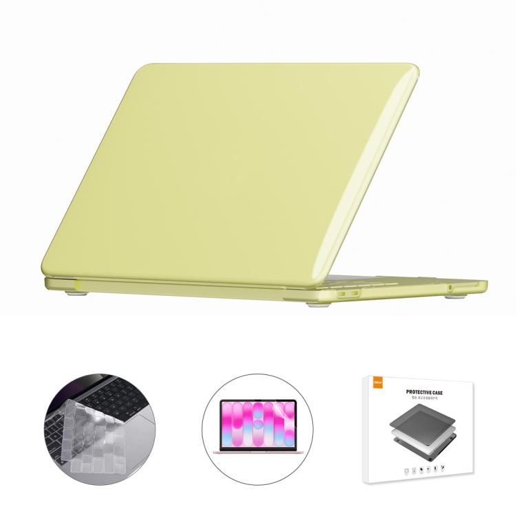 For MacBook Neo 13 inch 2026  - A3404 512G ENKAY US Version 3 in 1 Crystal Protective Case with TPU Keyboard Film & PET Screen Protector