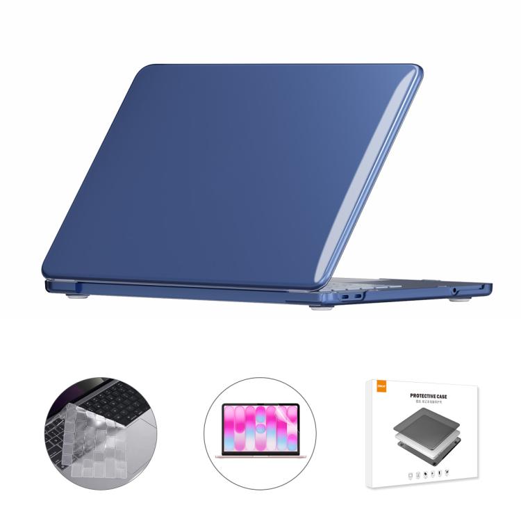 For MacBook Neo 13 inch 2026  - A3404 512G ENKAY US Version 3 in 1 Crystal Protective Case with TPU Keyboard Film & PET Screen Protector