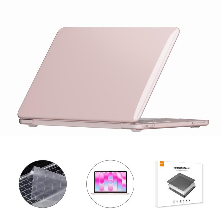 For MacBook Neo 13 inch 2026  - A3404 256G ENKAY US Version 3 in 1 Crystal Protective Case with TPU Keyboard Film & PET Screen Protector