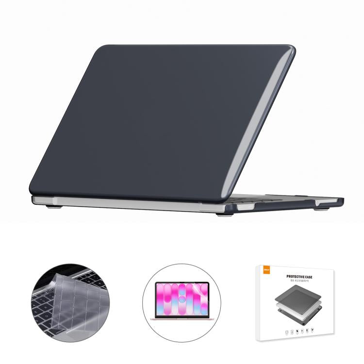 For MacBook Neo 13 inch 2026  - A3404 256G ENKAY US Version 3 in 1 Crystal Protective Case with TPU Keyboard Film & PET Screen Protector