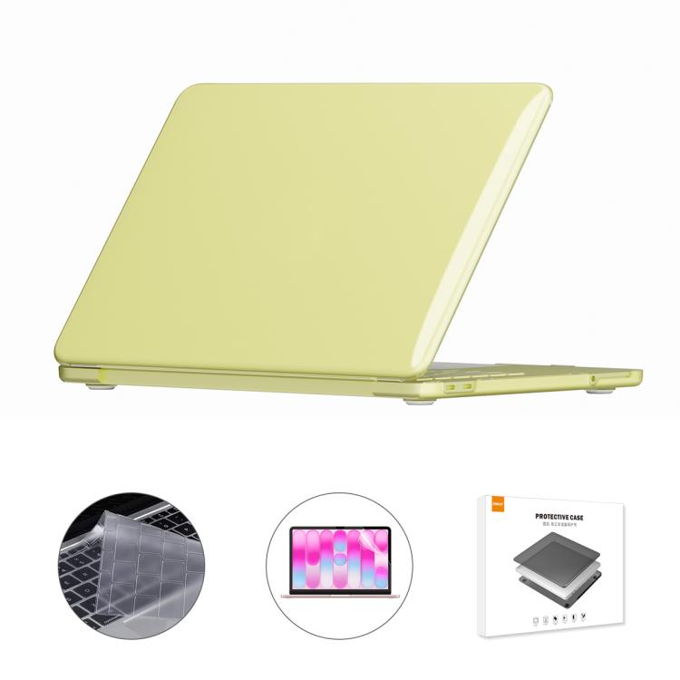 For MacBook Neo 13 inch 2026  - A3404 256G ENKAY US Version 3 in 1 Crystal Protective Case with TPU Keyboard Film & PET Screen Protector
