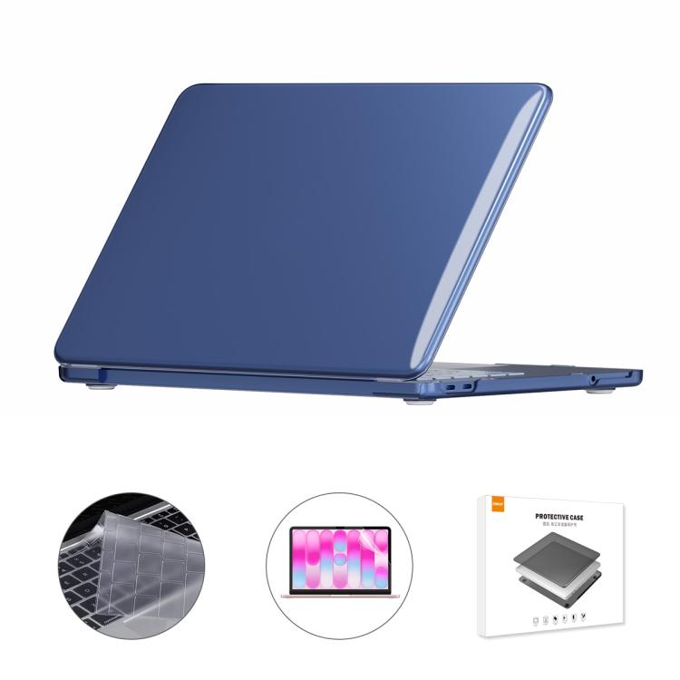 For MacBook Neo 13 inch 2026  - A3404 256G ENKAY US Version 3 in 1 Crystal Protective Case with TPU Keyboard Film & PET Screen Protector