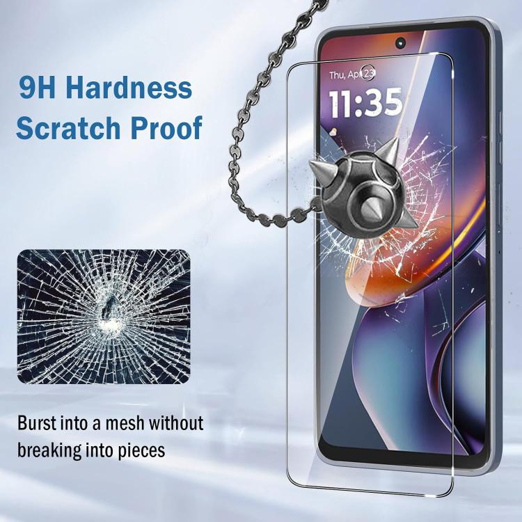 For Motorola Moto G Stylus 5G 2026 25pcs High-Aluminum Full-Coverage Anti-Fingerprint Screen-Printed HD Tempered Glass Film