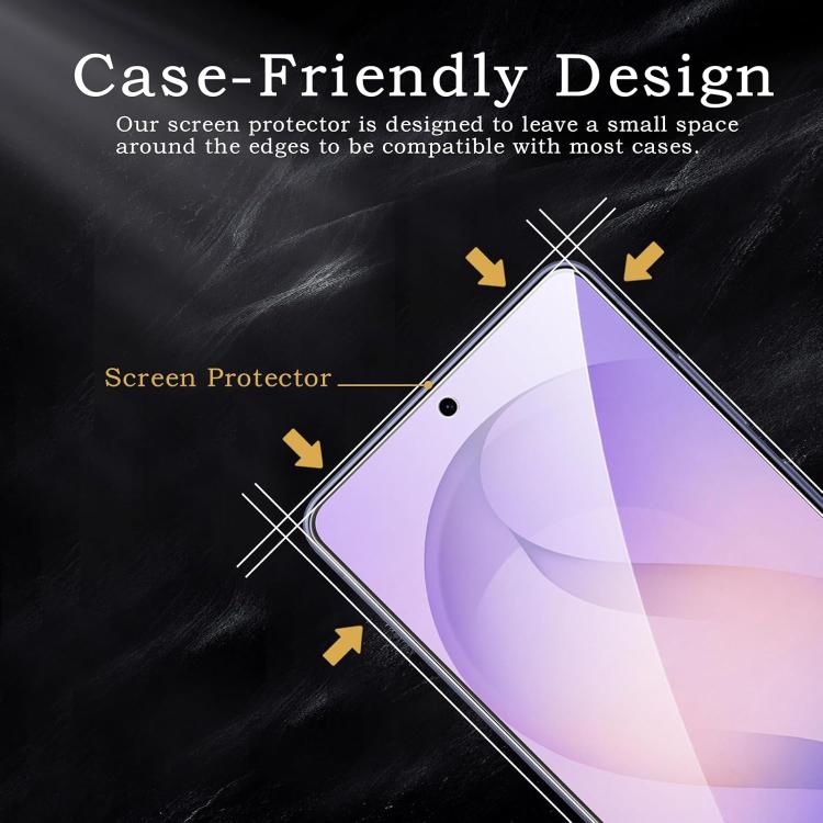 For Samsung Galaxy S24+ 5G 25pcs High-Aluminum Semi-Screen Anti-Fingerprint HD Tempered Glass Film