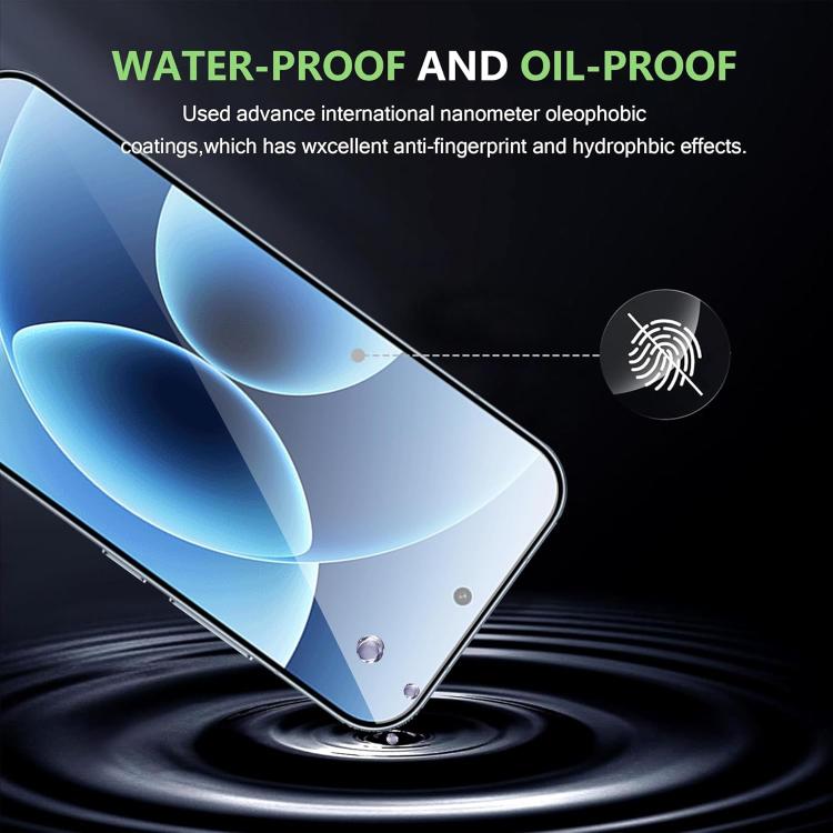 For Redmi R70m 5G 25pcs High-Aluminum Full-Coverage Anti-Fingerprint Screen-Printed HD Tempered Glass Film