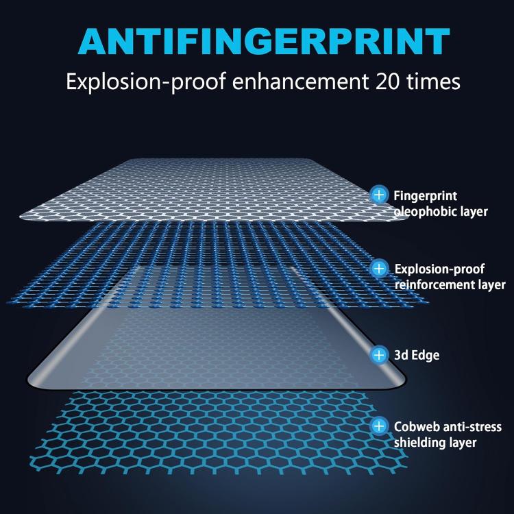 For Realme Neo8 5G 25pcs High-Aluminum Full-Coverage Anti-Fingerprint Screen-Printed HD Tempered Glass Film