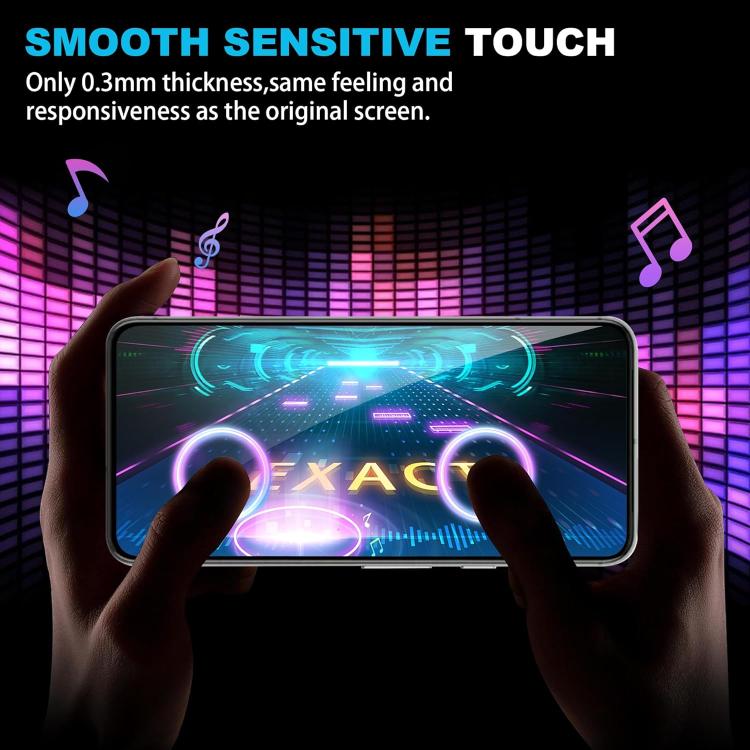 For Realme Neo8 5G 25pcs High-Aluminum Full-Coverage Anti-Fingerprint Screen-Printed HD Tempered Glass Film