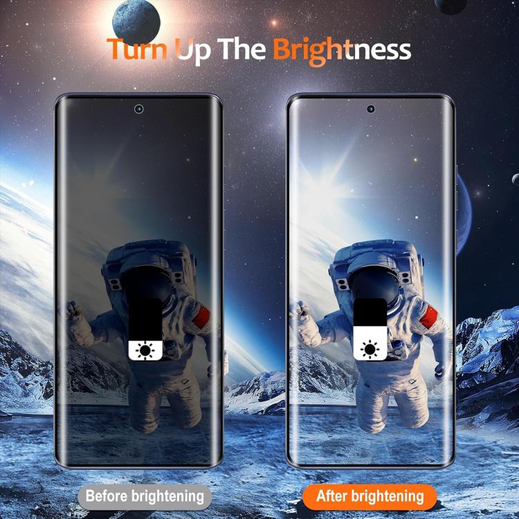 For Honor Magic8 Pro 25pcs High-Aluminum Full-Coverage Anti-Fingerprint Screen-Printed Privacy Curved Tempered Glass Film