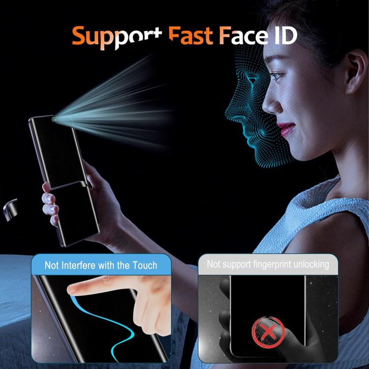 For Realme 14 Pro+ 25pcs High-Aluminum Full-Coverage Anti-Fingerprint Screen-Printed Privacy Curved Tempered Glass Film