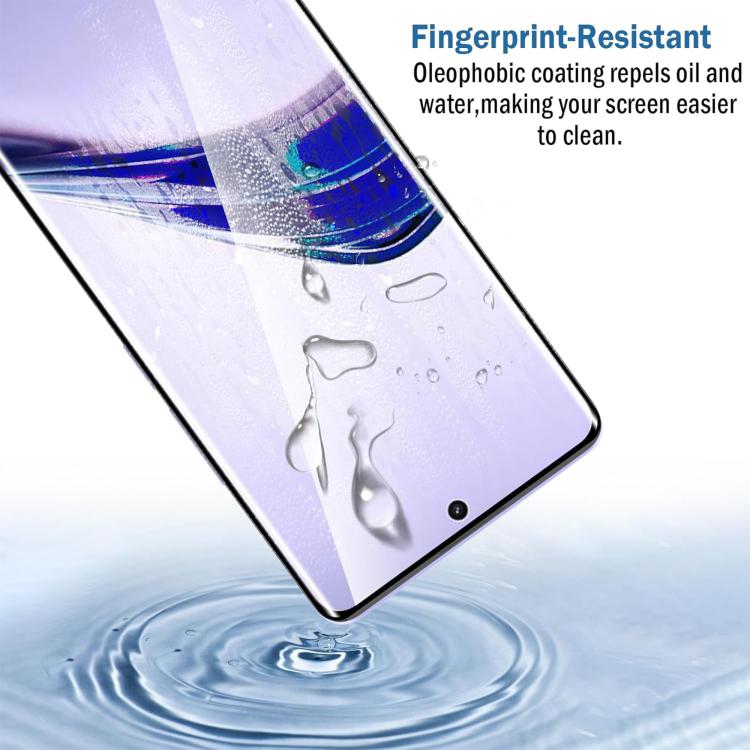 For Realme 15 5G 25pcs High-Aluminum Full-Coverage Anti-Fingerprint Screen-Printed HD Curved Tempered Glass Film