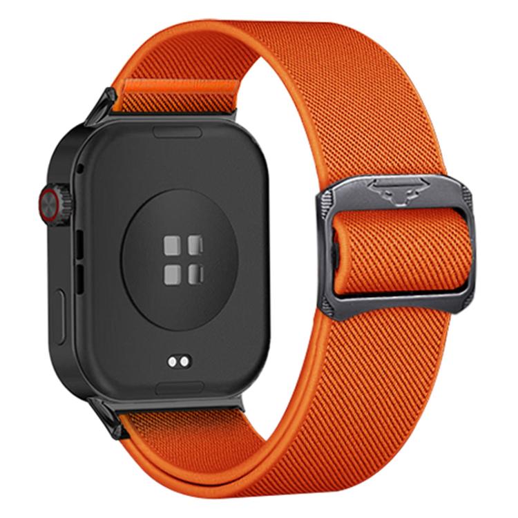 For Xiaomi Band  10 Pro / Redmi Watch 6 / 5 Bull Bead Buckle Elastic Nylon Watch Band
