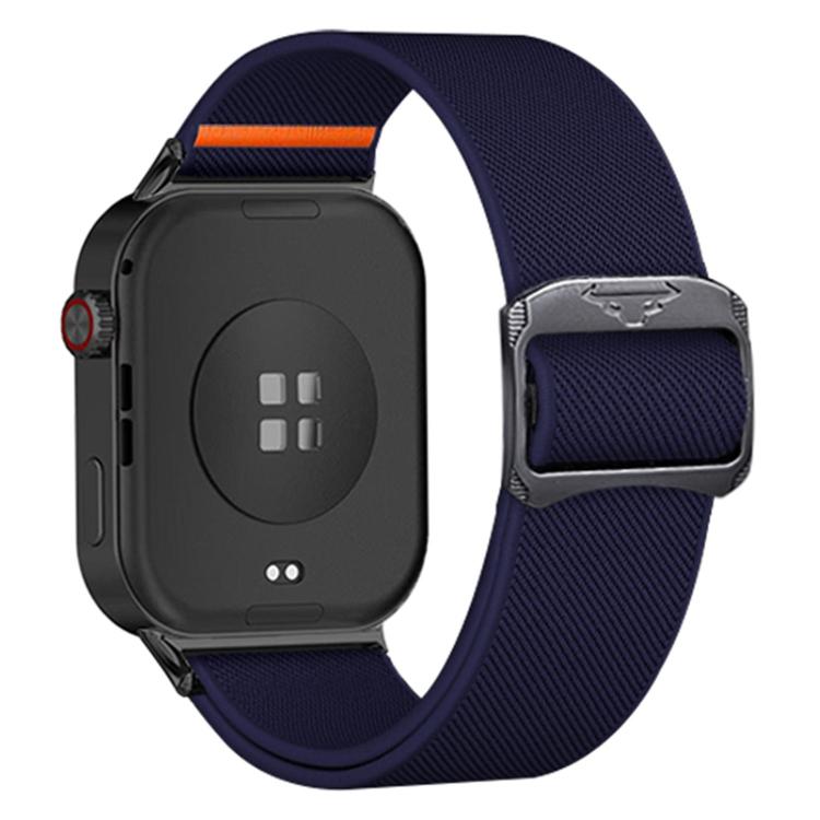 For Xiaomi Band  10 Pro / Redmi Watch 6 / 5 Bull Bead Buckle Elastic Nylon Watch Band