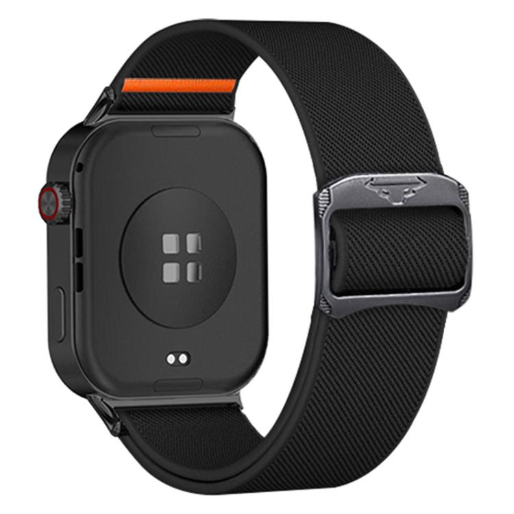 For Xiaomi Band  10 Pro / Redmi Watch 6 / 5 Bull Bead Buckle Elastic Nylon Watch Band